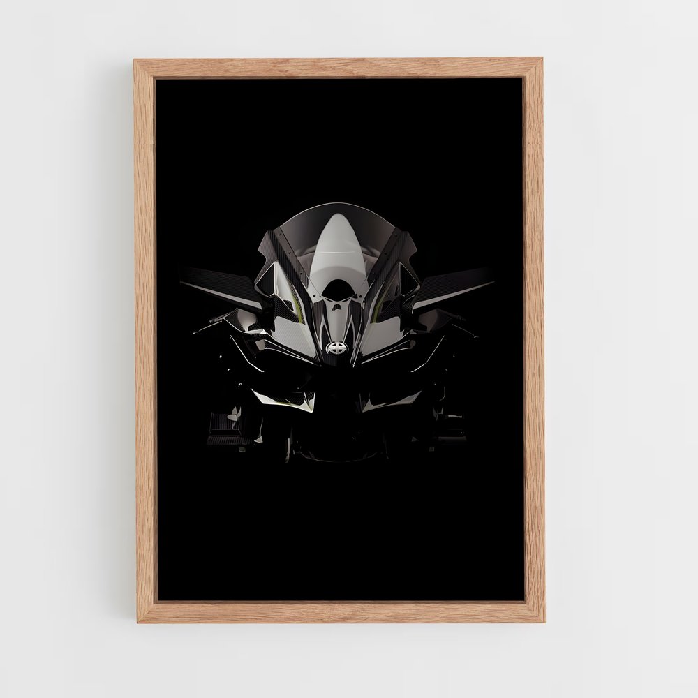 Poster Voiture Futuriste (vue 4)